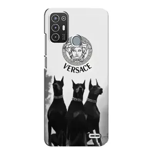 Чохли VERSACE для ZTE Blade А72 (PREMIUMPrint) (Доберман Версаче)