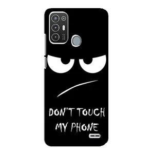 Чохол для ZTE Blade А72 - (AlphaPrint) з принтом (ТОП продажів) (Dont Touch)