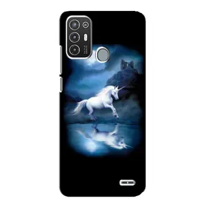Чохол для ZTE Blade А72 - (Єдинорожки - Новинки) (AlphaPrint) (Єдиноріг)