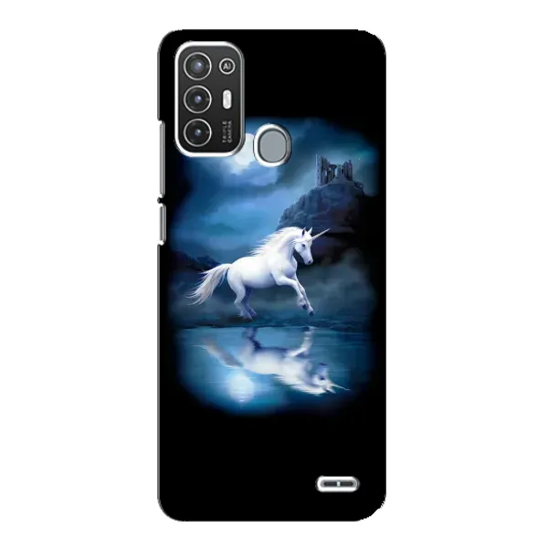 Чехол с принтом «Единорог» для ZTE Blade A72 Чехол с принтом «Единорог» для ZTE Blade A72