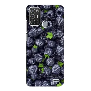 Чохли з фруктами для ZTE Blade A72 (VPrint) (Ожина)