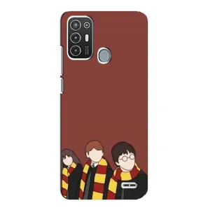 Чохли з Гаррі Поттером для ZTE Blade A72 (AlphaPrint) (Гарі з друзями)