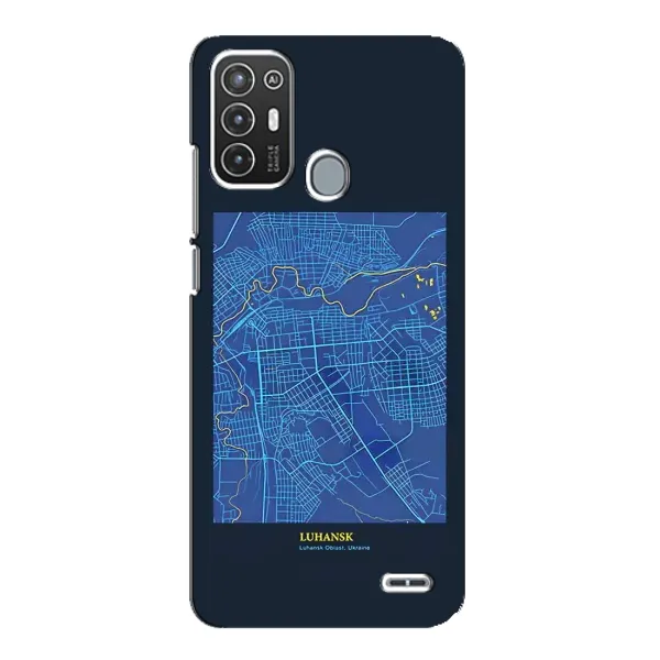 Чехол с принтом «Гуганск» для ZTE Blade A72