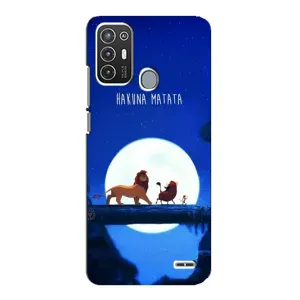 Чохол Король лев на ZTE Blade А72 (Хакуна Матата)