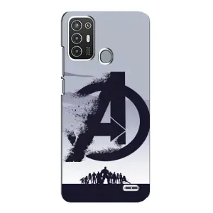 Чохли з героями Марвел ZTE Blade A72 (VPrint) (Команда А)