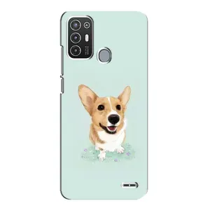 Чохли з собаками для ZTE Blade A72 (VPrint) (Коргі)