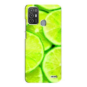 Чохли з фруктами для ZTE Blade A72 (VPrint) (Лайм)