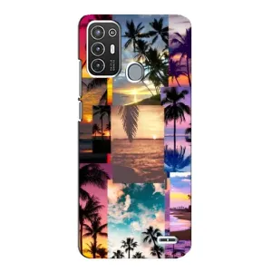 Силіконовий чохол з КАРТИНКАМИ літо для ZTE Blade A72 (AlphaPrint) (Літня відпустка)