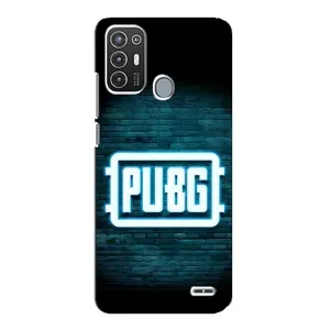 Чеjхол PUBG для ZTE Blade А72 (AlphaPrint) (Лого PUBG)