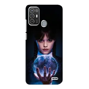 Чохол з дизайном Венздей 2 на ZTE Blade A72 (Магічна сфера Венздей)