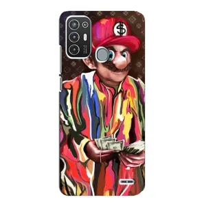 Бренднові Чохли для ZTE Blade A72 - (PREMIUMPrint) (Mario LV)