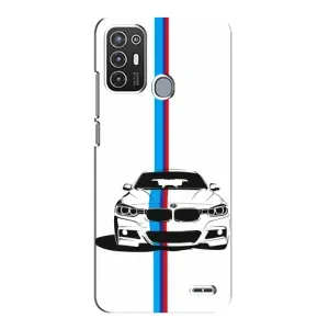 Чохол для ZTE Blade А72 - з принтом БМВ (AlphaPrint) (Машина БМВ)