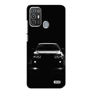 Чохол для ZTE Blade А72 - з принтом БМВ (AlphaPrint) (Машина BMW)
