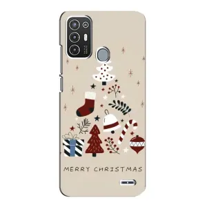 Різдвяні Чохли для ZTE Blade A72 (VPrint) (Merry Christmas)