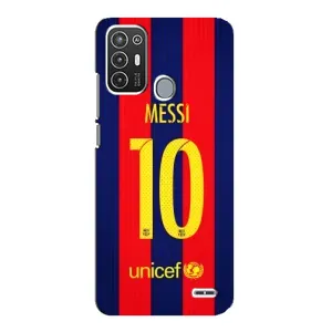 Чохли Мессі для ZTE Blade A72 (AlphaPrint) (Messi Barca 10)