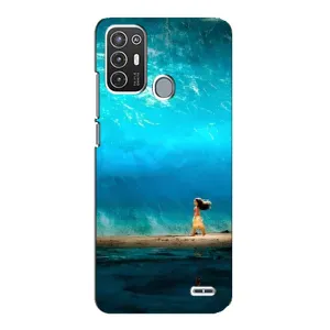 Чохол з мультфільмом Ваяна ZTE Blade A72 (Океан Моана)