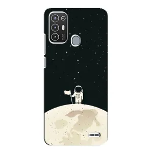 Космічні Чохли для ZTE Blade А72 (VPrint) (На місяці)
