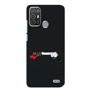 Чехлы (ART) Цветы на ZTE Blade A72 (VPrint) (Неочікувані квіти)