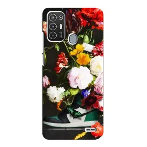 Бренднові Чохли для ZTE Blade A72 - (PREMIUMPrint) (Nike цветы)
