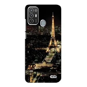 Чохол Ейфелева Вежа ZTE Blade A72 - (AlphaPrint) (Нічний Париж)