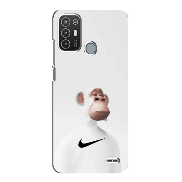 Чехол с принтом «обезьяна NFT Nike» для ZTE Blade A72