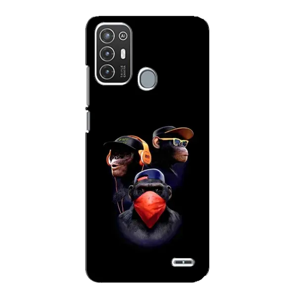 Чохол з принтом «Три мавпи» для ZTE Blade A72