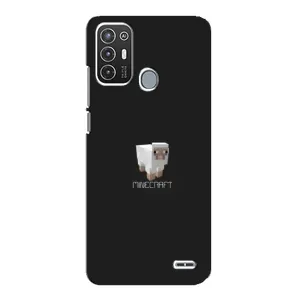 Чохол Майнкрафт на ZTE Blade A72 (AlphaPrint) Minecraft (Овечка Майнкрафт)