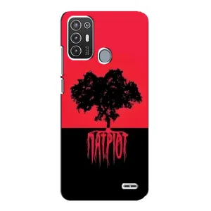Украинские Чехлы для ZTE Blade A72 с картинкой УПА (AlphaPrint) (Патріот)