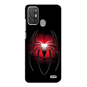 Чохол з людиною павуком для ZTE Blade A72 - (AlphaPrint) (Паук марвел)