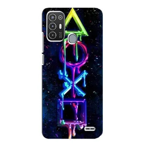 Чохли з тематикою Кіберспорт для ZTE Blade A72 (VPrint) (Pleystation лого)
