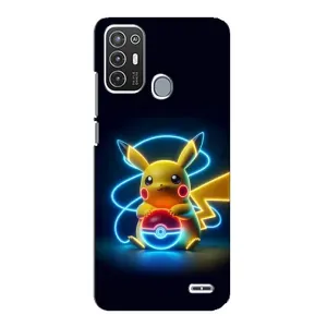 Чехол с Пикачу на ZTE Blade A72 (Покемон)