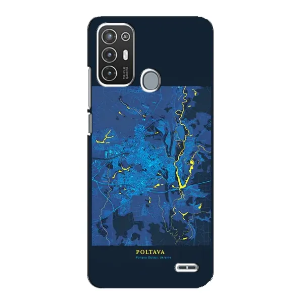 Чехол с принтом «Полтава» для ZTE Blade A72