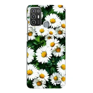 Чохол з картинкою (Стильні) ZTE Blade А72 - (AlphaPrint) (Ромашки)