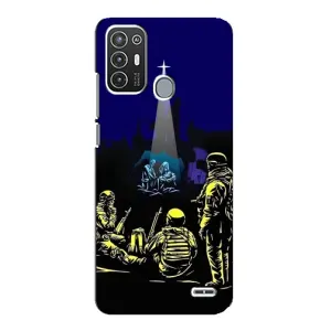 Різдвяні, Святкові Чохли для ZTE Blade А72 (Різдво в Україні)