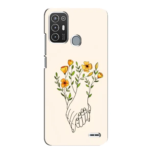 Чохол з принтом «Руки любві» для ZTE Blade A72 Чохол з принтом «Руки любві» для ZTE Blade A72