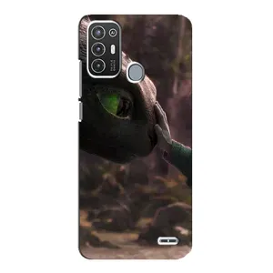 Чохол як приборкати дракона на ZTE Blade A72 (Сцена з драконом)