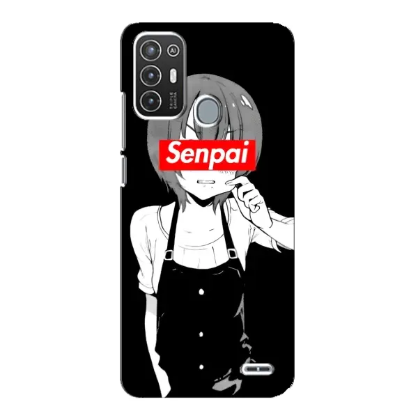Чехол с принтом «Senpai» для ZTE Blade A72