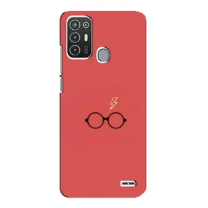 Чохли з Гаррі Поттером для ZTE Blade A72 (AlphaPrint) (шрам та окуляри)