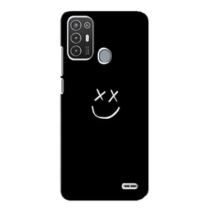 Чохол для ZTE Blade А72 - (AlphaPrint) з принтом (ТОП продажів) (Смайл)