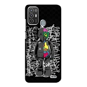 Чохли для ZTE Blade A72 - Bearbrick Louis Vuitton (PREMIUMPrint) (Стиль Bearbrick)