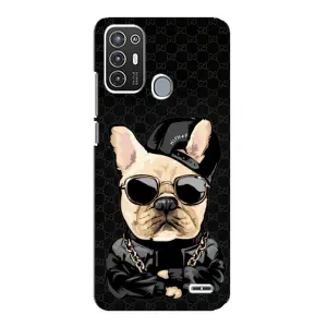 Чохли з крутими принтами для ZTE Blade A72 - (PREMIUMPrint) (Стильна собака)