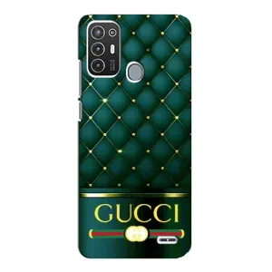 Чохли  GUCCI для ZTE Blade А72 (AlphaPrint) (Текстура Гуччі)