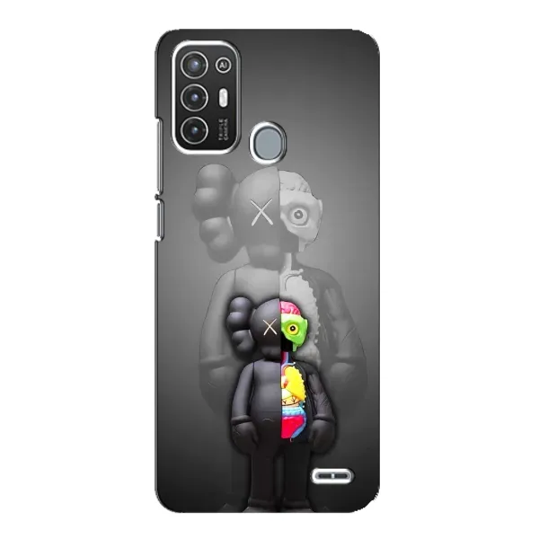 Чехол с принтом «Тело Bearbrick» для ZTE Blade A72