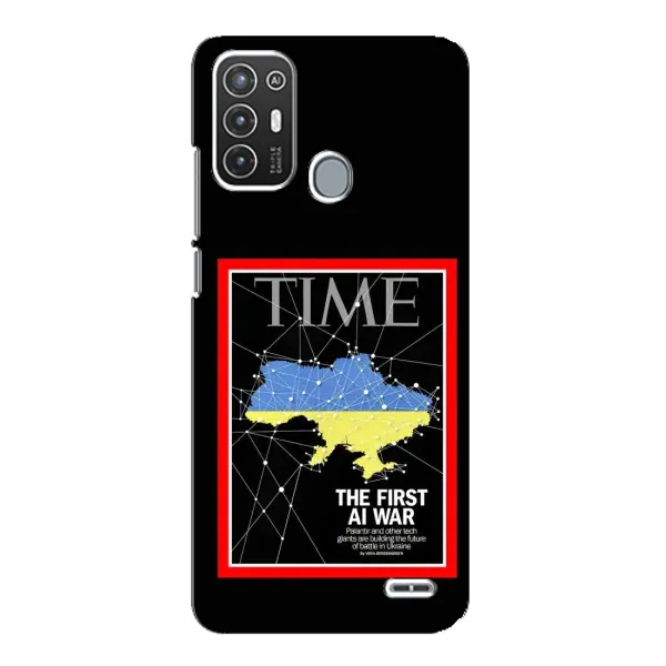 Чохол з принтом «TIME Ukraine» для ZTE Blade A72