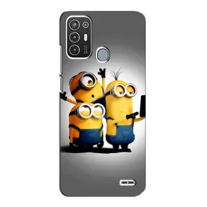 Чохол для дитини на ZTE Blade А72 (VPrint) (Три посіпаки)
