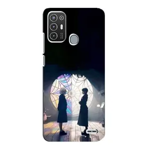 Чохли Венсдей на ZTE Blade A72 Уенсдей (AlphaPrint) (Венздей та Інід)