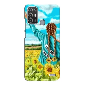 Чохол для Патріота України ZTE Blade A72 - (AlphaPrint) (Україночка)