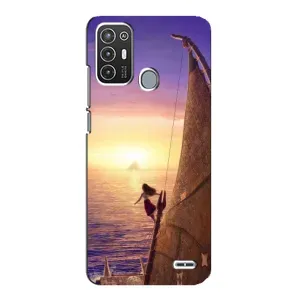 Чохол з мультфільмом Ваяна ZTE Blade A72 (Захід сонця Ваяна)