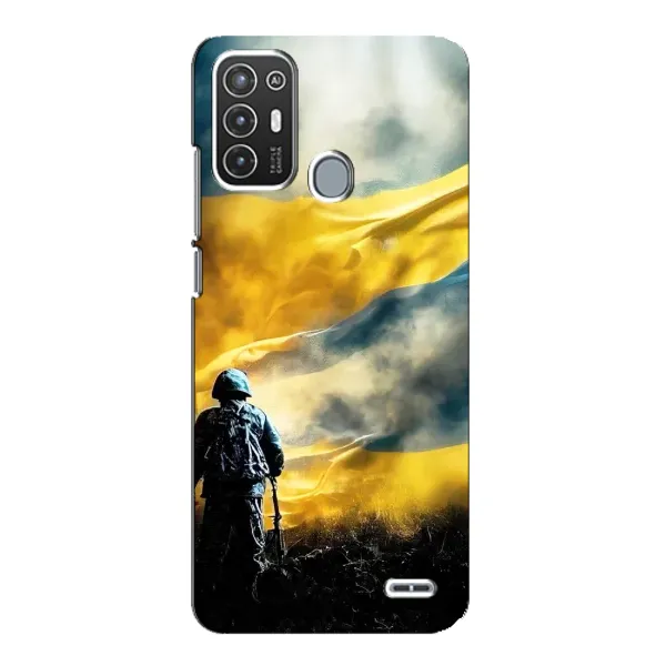 Чохол з принтом «Війна» для ZTE Blade A72