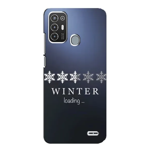 Чохол з принтом «Winter loading» для ZTE Blade A72 Чохол з принтом «Winter loading» для ZTE Blade A72
